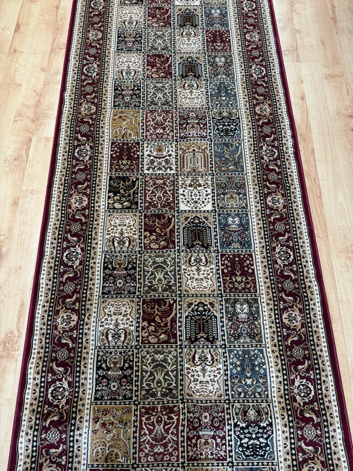 Verona Panel Red Runner 100 cm wide | $125 per metre