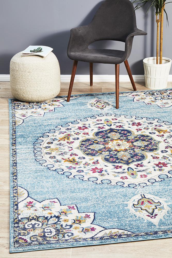 Babylon 202 Blue | Designer Rugs Melbourne | Online Rug Store | Buy Modern Rugs