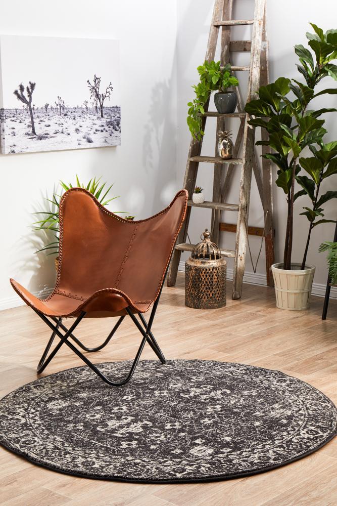 Evoke Antique Charcoal Round