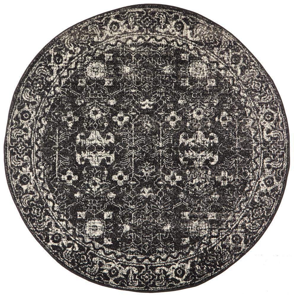 Evoke Antique Charcoal Round