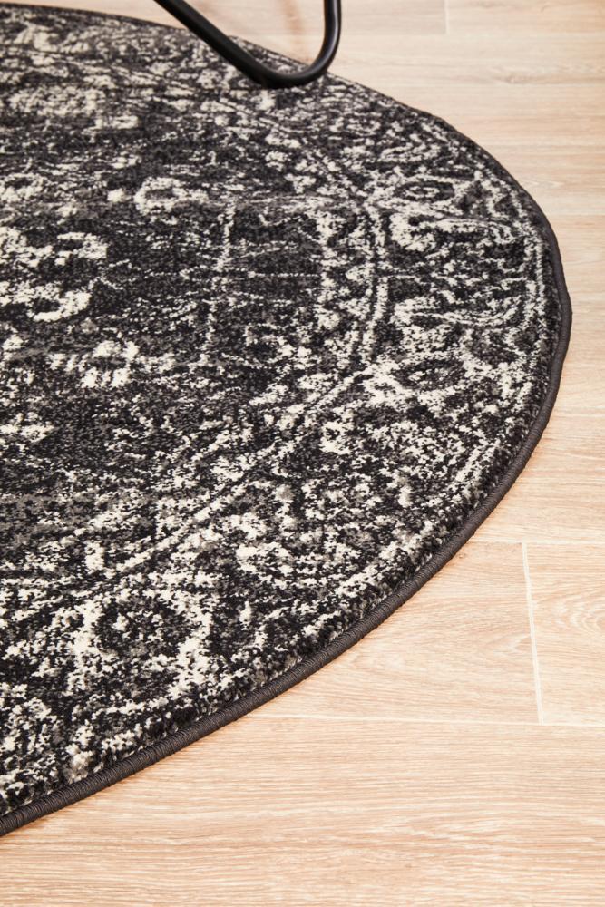 Evoke Antique Charcoal Round