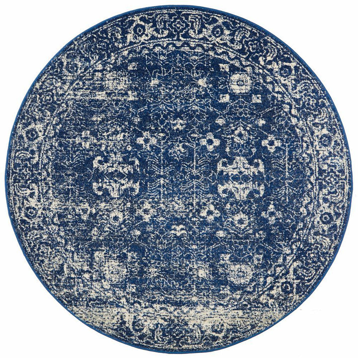 Evoke Antique Navy Round