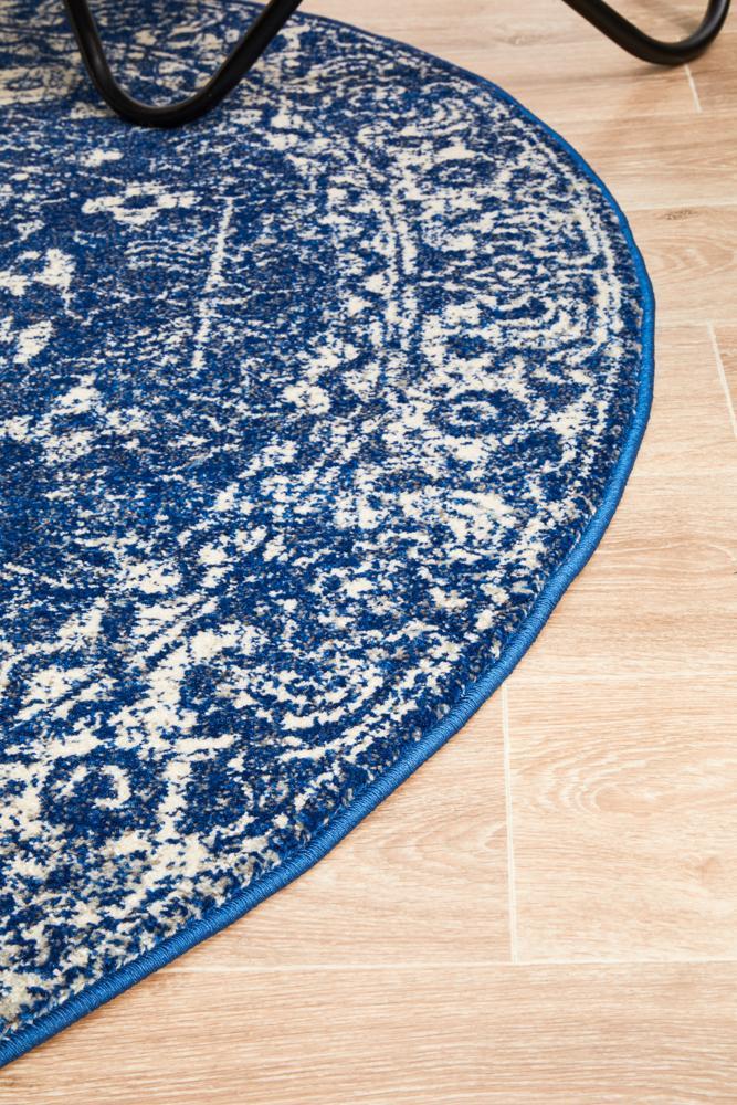 Evoke Antique Navy Round