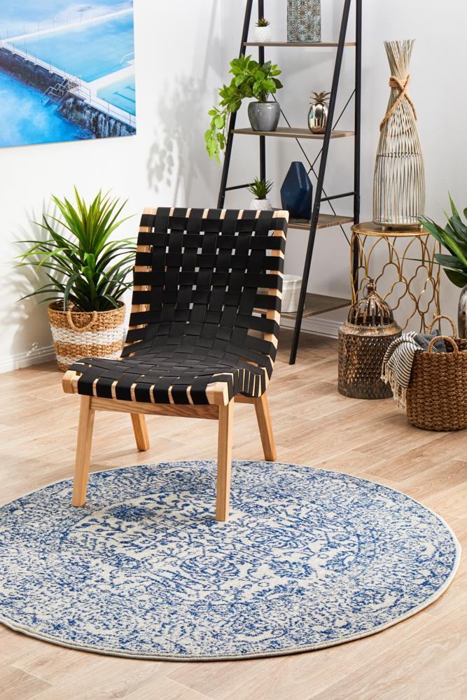 Evoke Persian Blue Round