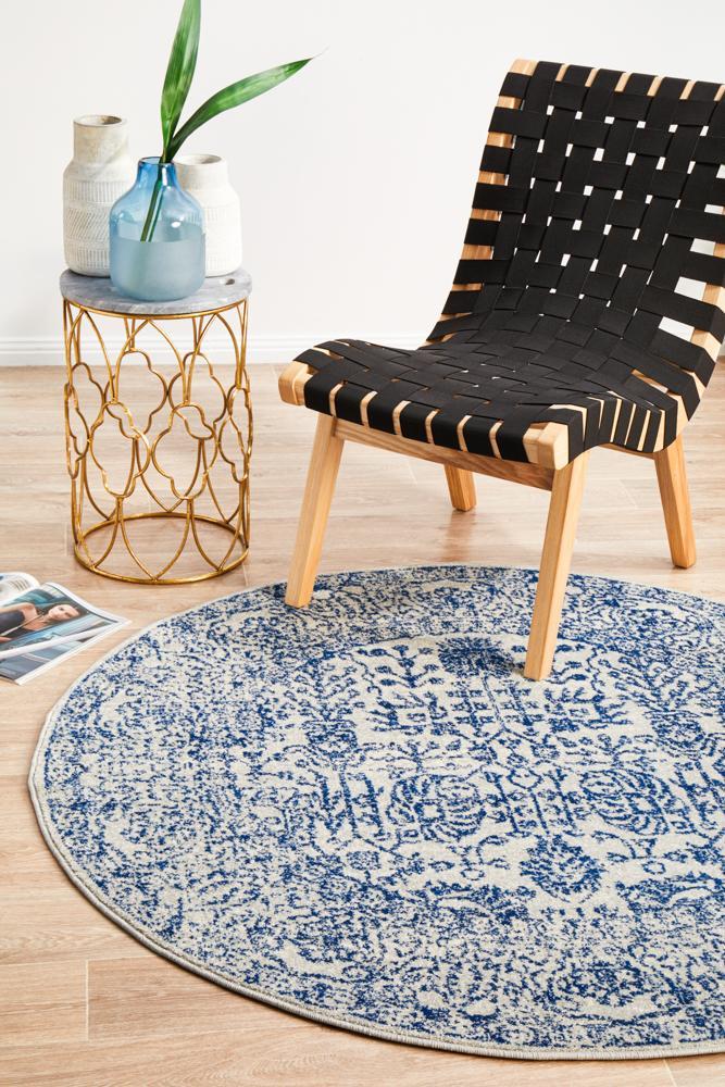 Evoke Persian Blue Round
