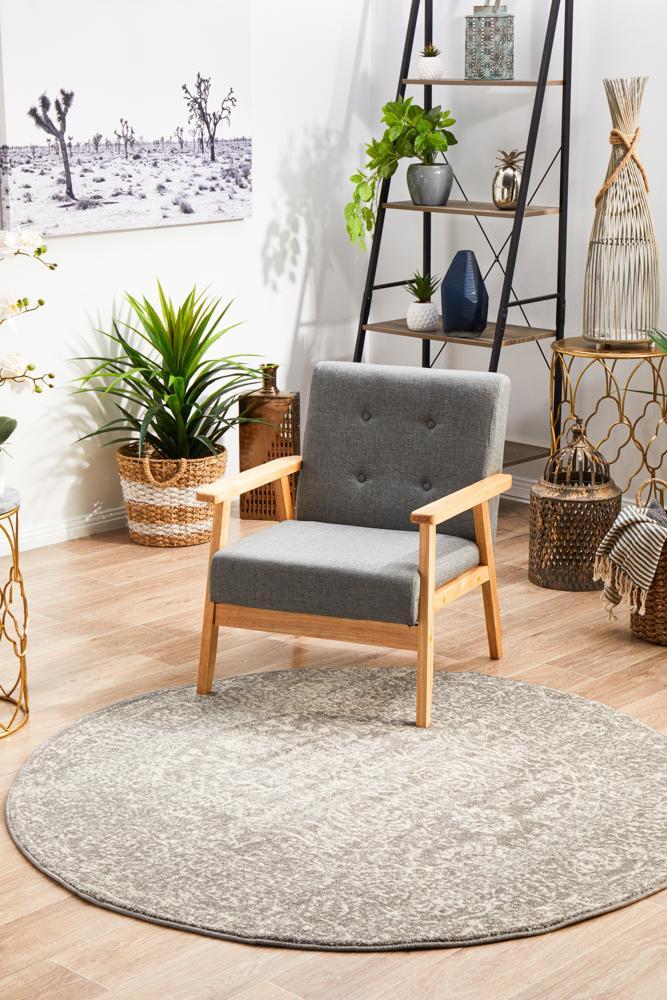 Evoke Persian Grey Round