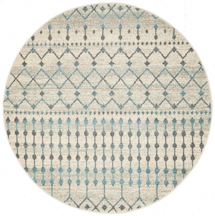 Evoke Tribal White Round