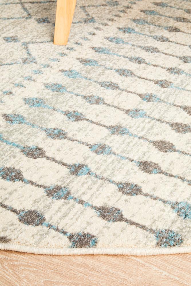 Evoke Tribal White Round