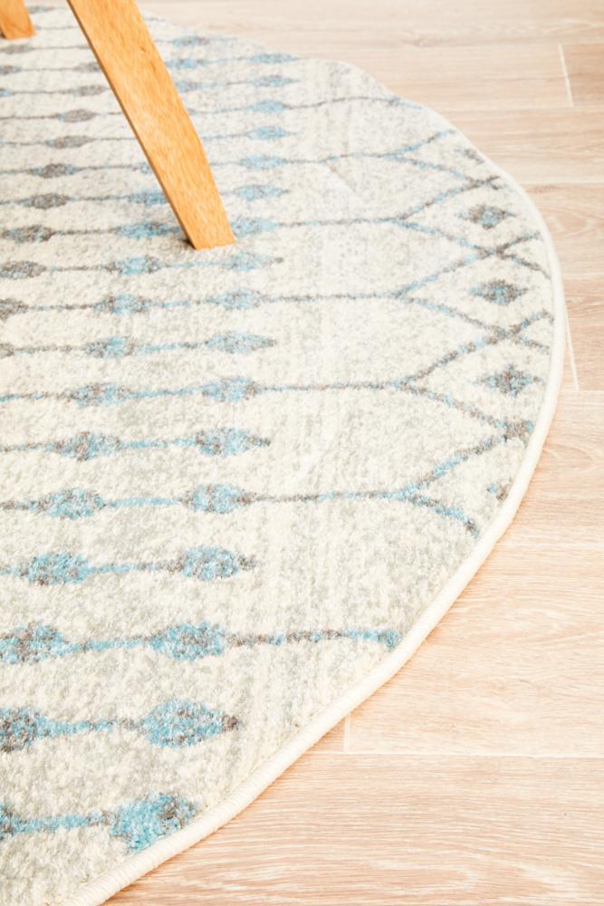 Evoke Tribal White Round