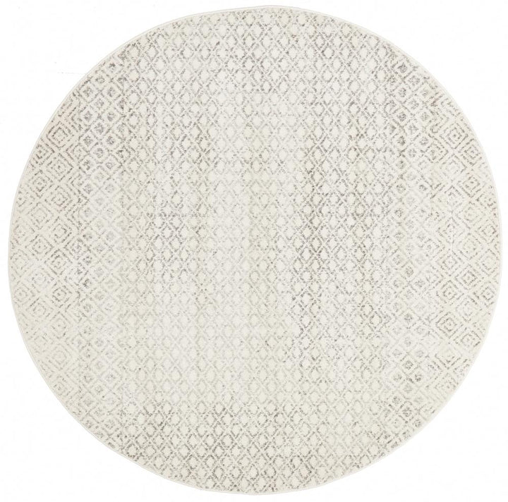 Evoke Diamonds Grey Round