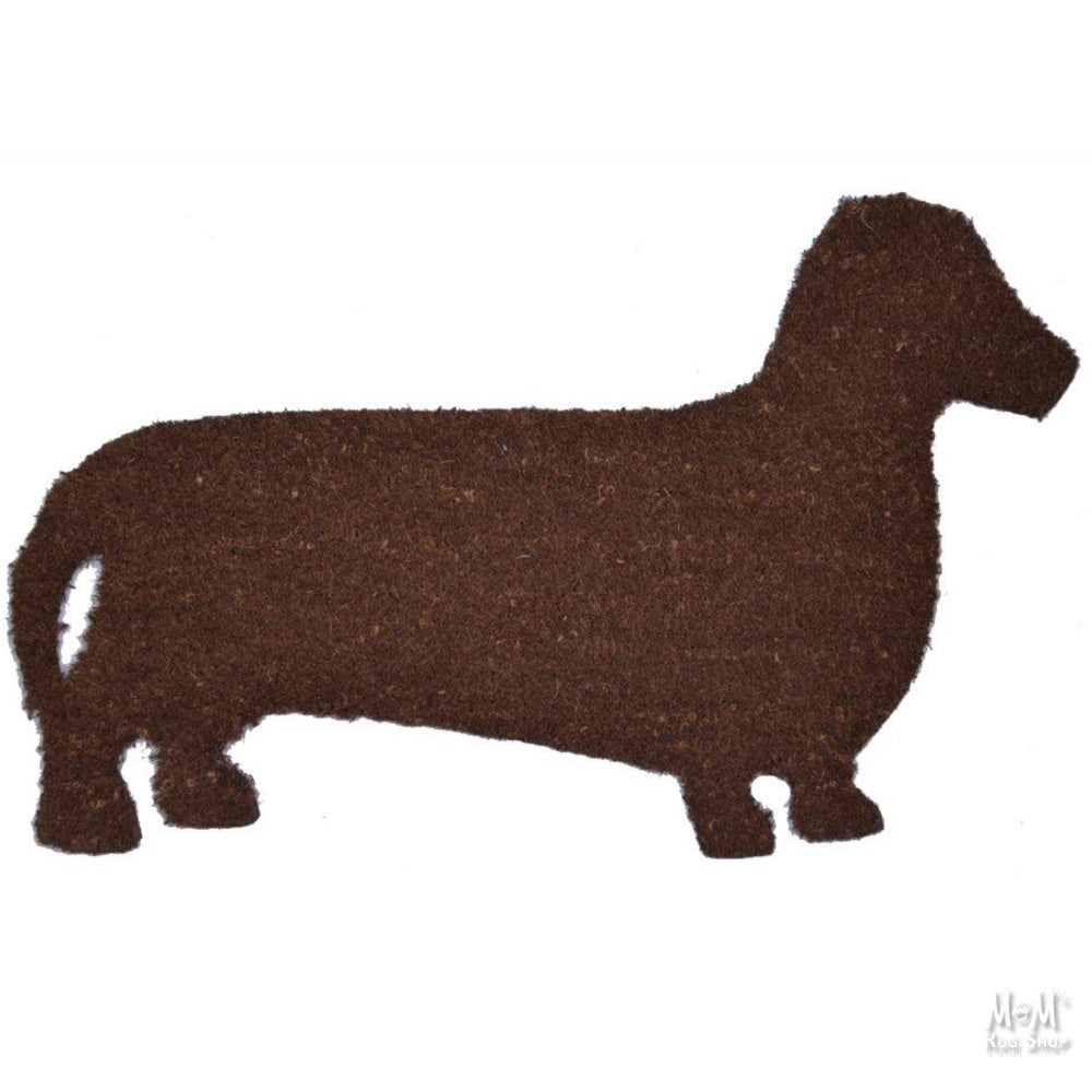Doormat PVC Coir Hound Dog