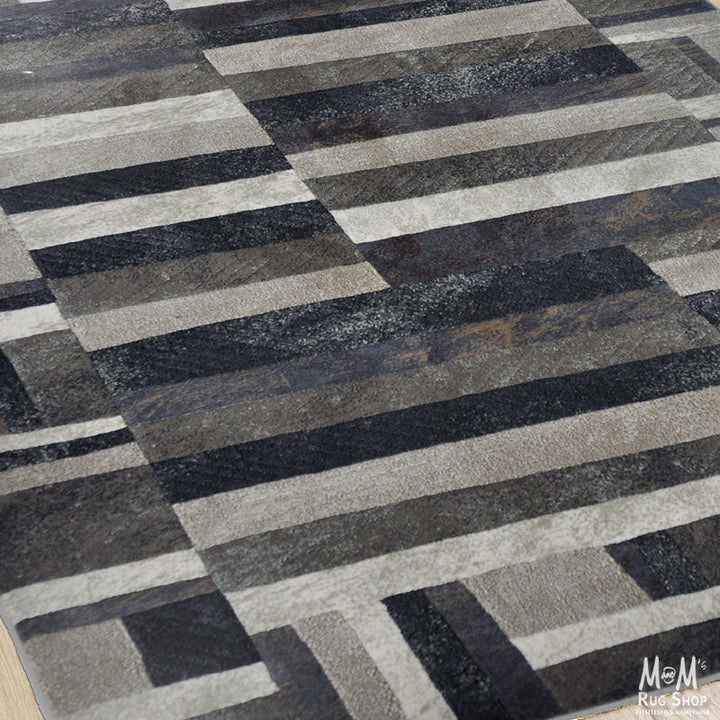 Boston Patch Grey Brown | Designer Rugs Melbourne | Online Rug Store | Buy Modern Rugs