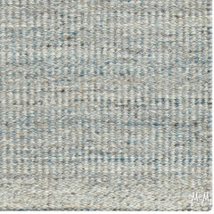 India Bungalow Denim Pure Wool Rug with a denim-inspired design, featuring soft, durable wool fibers for cozy home decor.