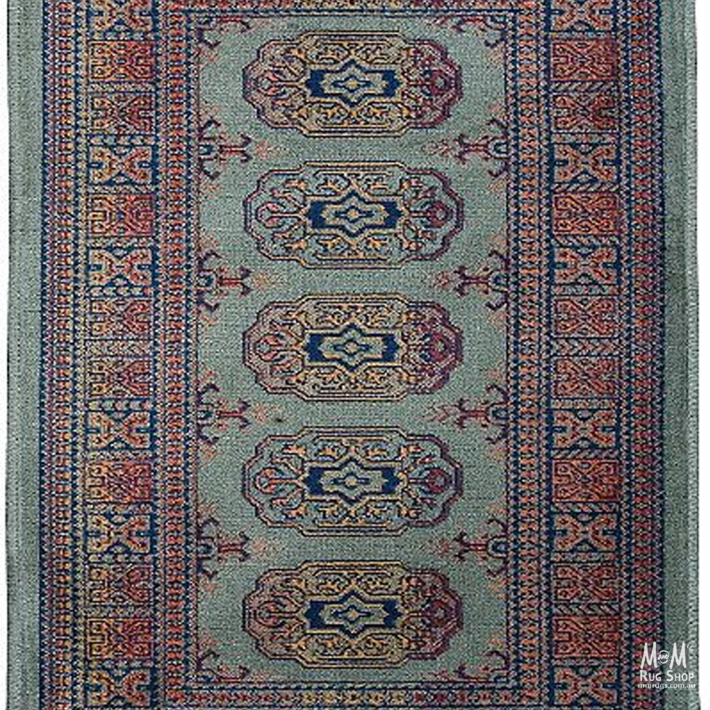 Chiraz Mini Bokhara Green-1