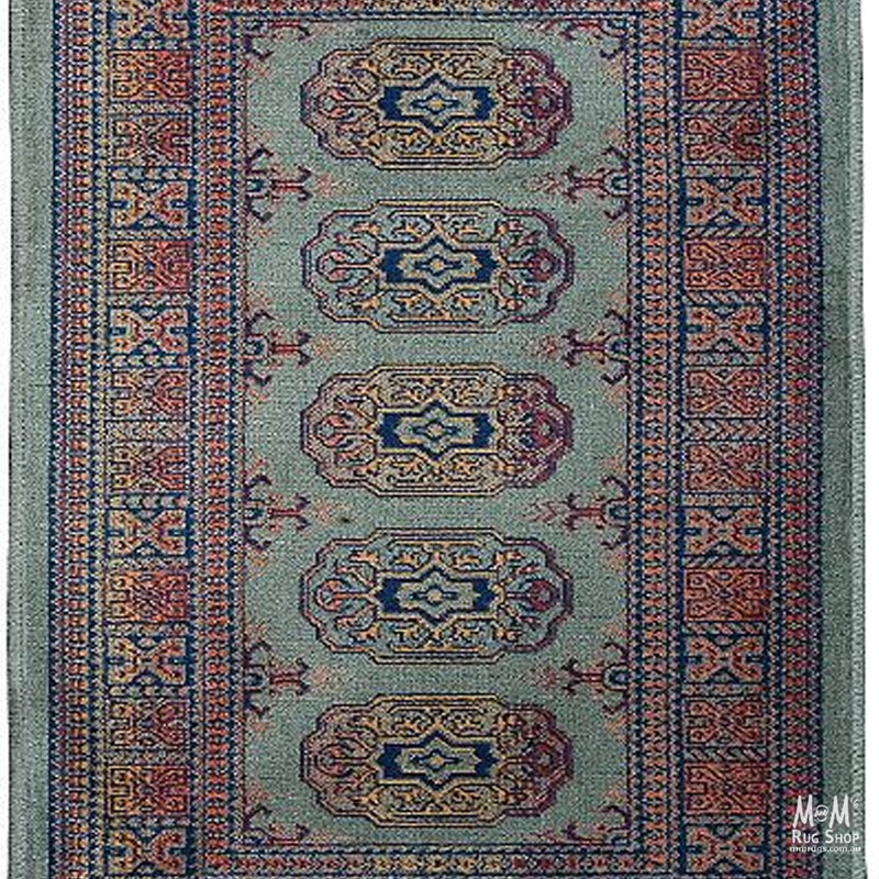 Chiraz Mini Bokhara Green-zoom-