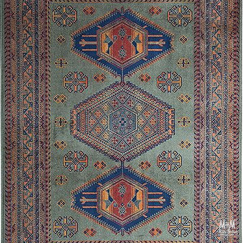 Chiraz Tribal Green-zoom-