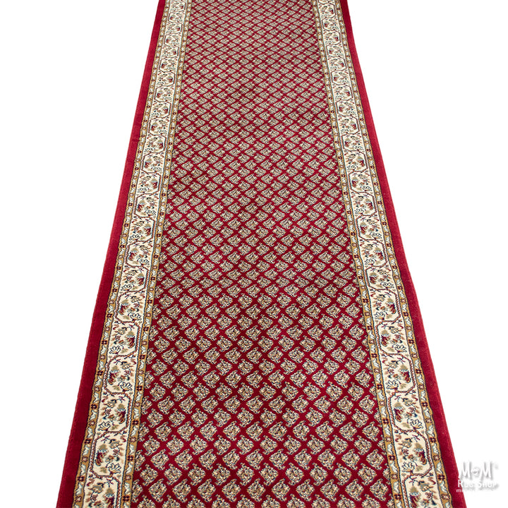 Da Vinci Red Mir Runner 80 cm wide | $115 per metre