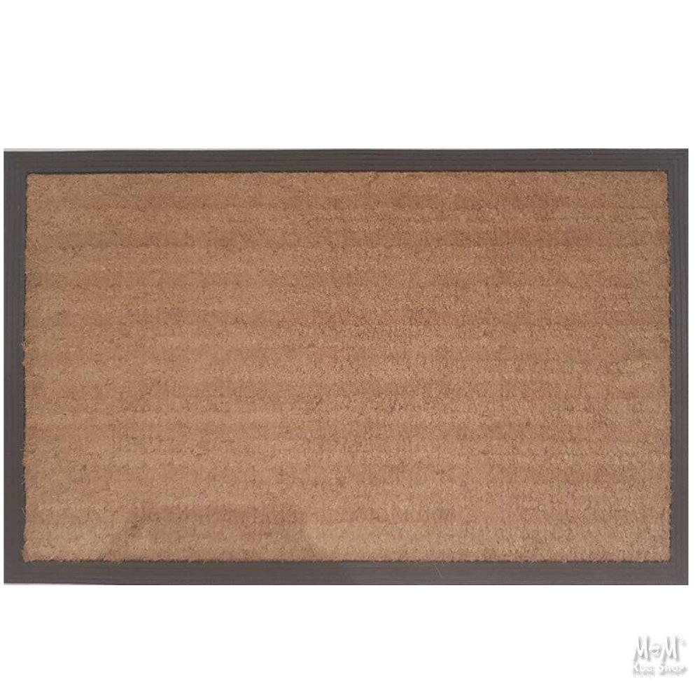 Doormat Rubber & Coir Natural