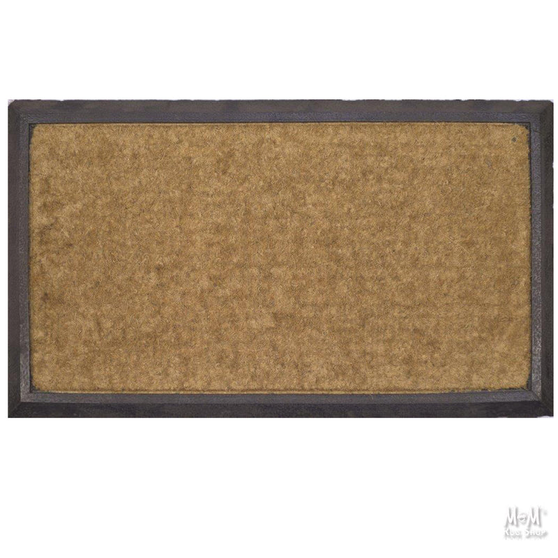 Doormat Rubber & Coir Natural 40 x 70-zoom-