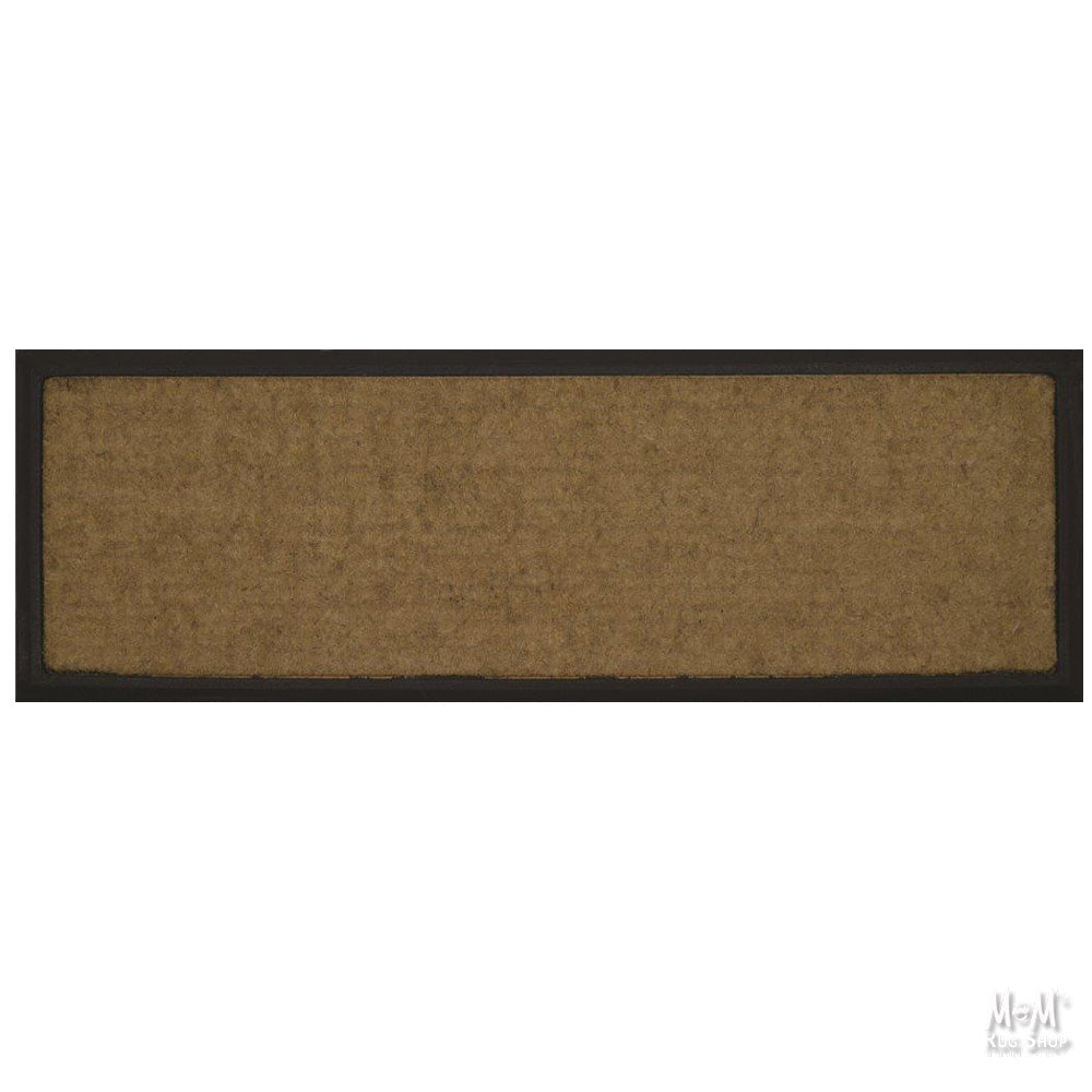 Doormat Rubber & Coir Natural