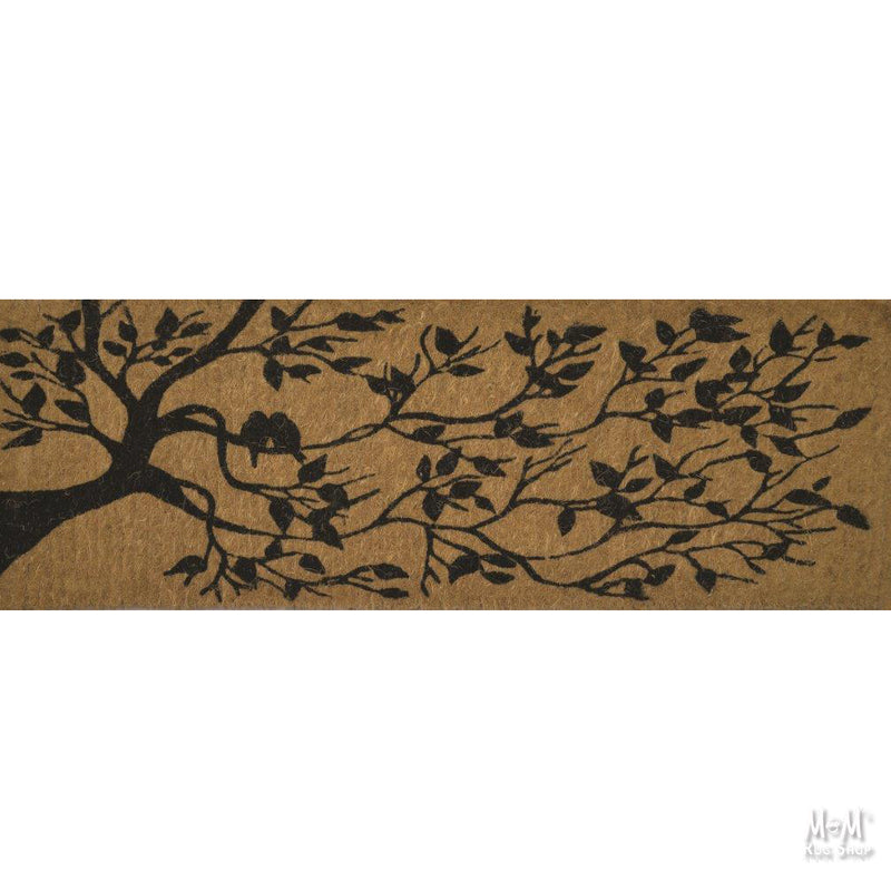 Doormat Coir Bound Edge Birds in Tree-zoom-