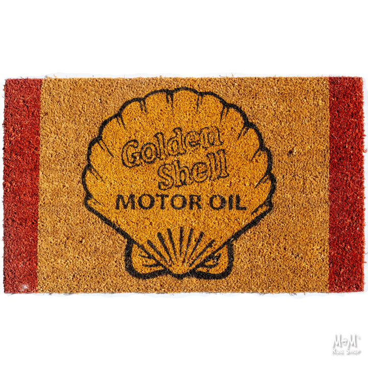 Doormat PVC Coir Shell Oil