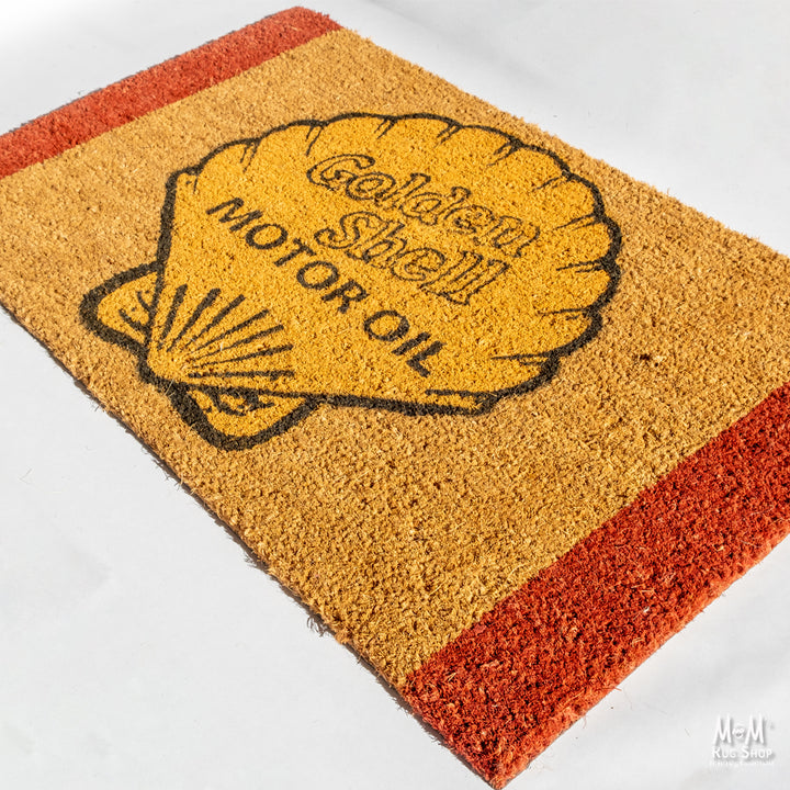 Doormat PVC Coir Shell Oil