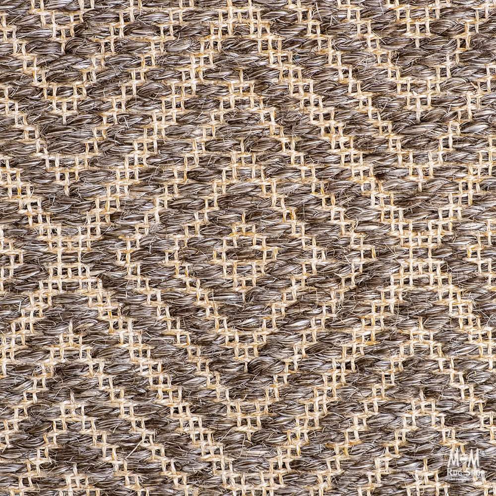 Doormat Sisal Diamond Grey-zoom-2