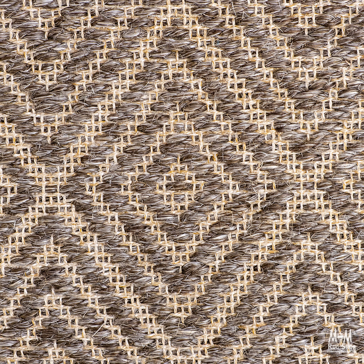 Doormat Sisal Diamond Grey