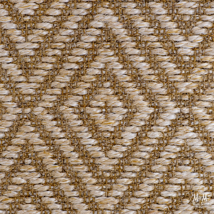 Doormat Sisal Diamond Light