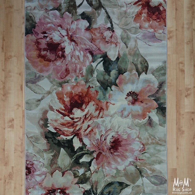 Eclipse Bloom Green | Designer Rugs Melbourne | Online Rug Store | Buy Modern Rugs