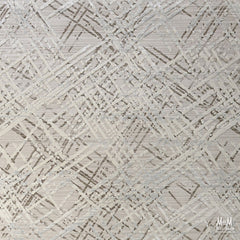 Turkey France Latte polyester rug with a soft, textured design featuring elegant patterns in neutral tones.
