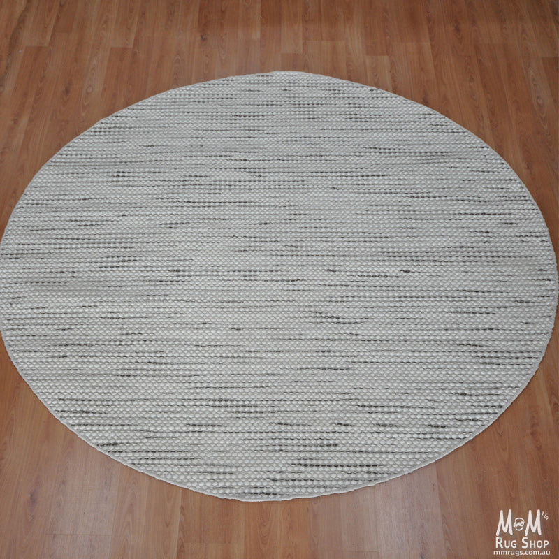 Grampian Ebony Round | Designer Rugs Melbourne | Online Rug Store | Buy Modern Rugs