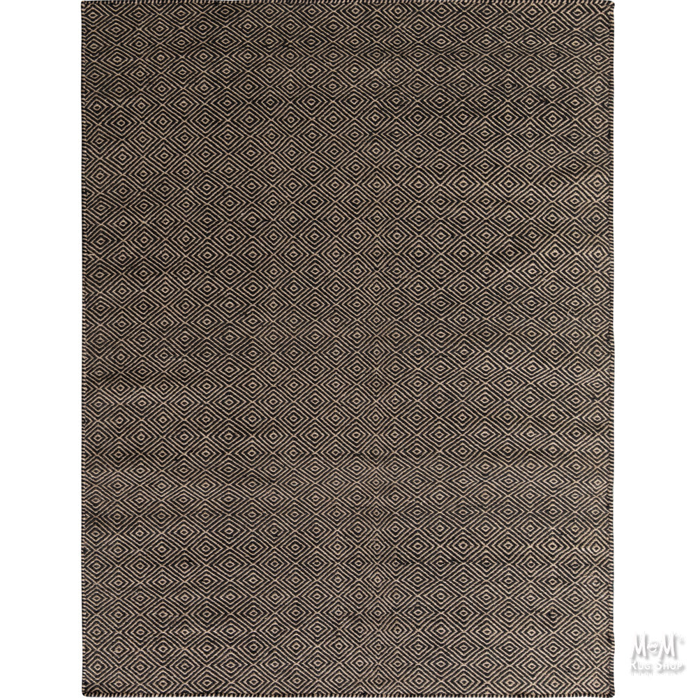 Herman Diamond Taupe Black | Designer Rugs Melbourne | Online Rug Store | Buy Modern Rugs