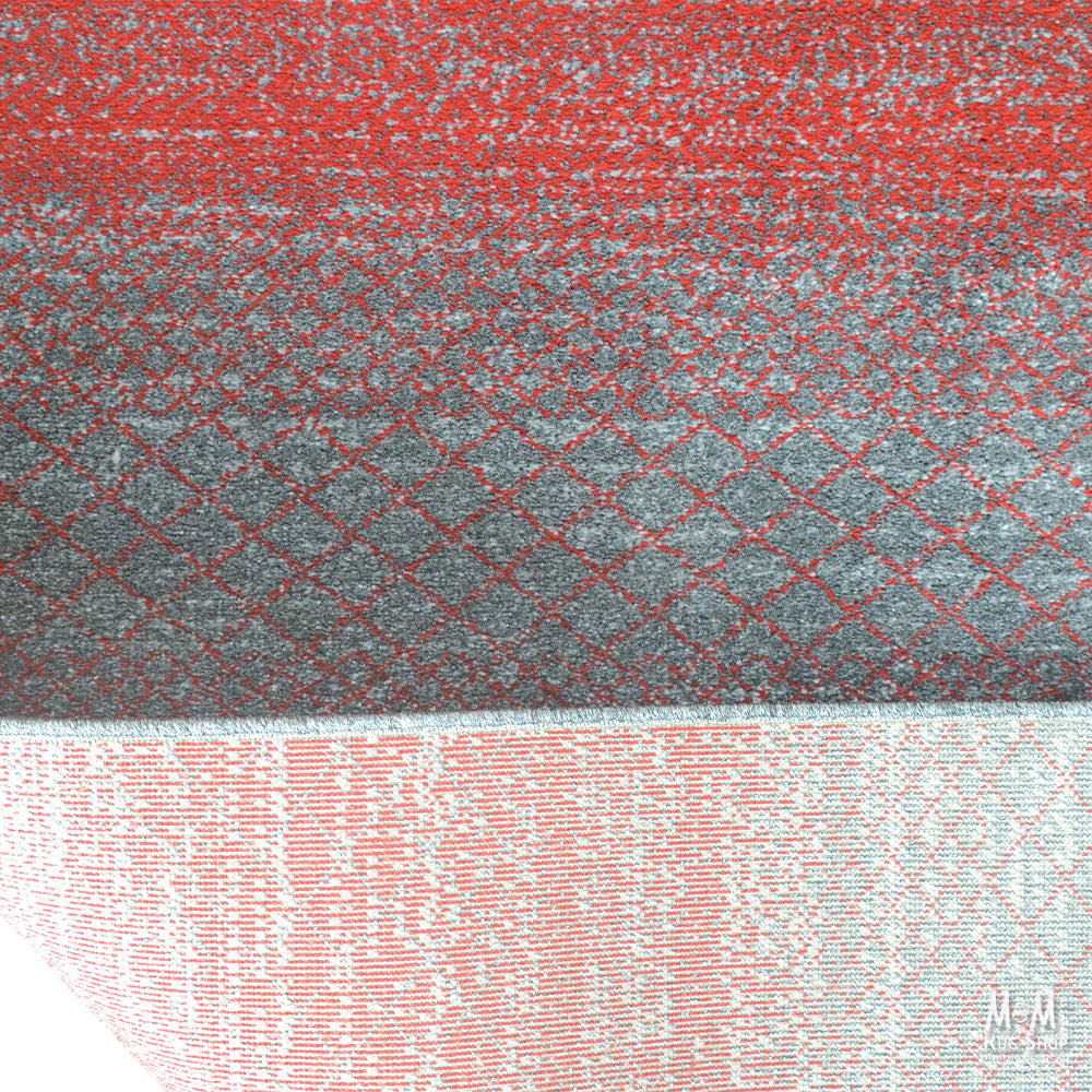 Lagos Red & Grey Runner 80 cm wide | $65 per metre