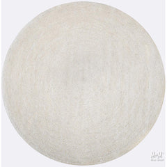 India Paddington Snow wool and viscose rug featuring a soft, textured design with a neutral color palette.