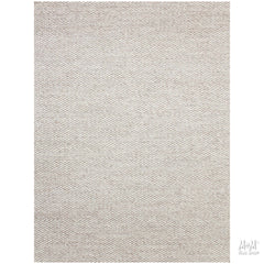 India Palmas Beige Pure Wool Rug with intricate woven pattern, soft texture, and warm neutral tones for elegant home decor.