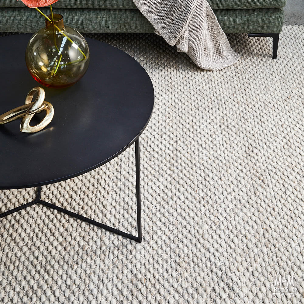 India Palmas Beige pure wool rug featuring a soft, textured beige design suitable for modern and traditional interiors.