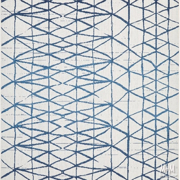 Prisma Geo Blue White