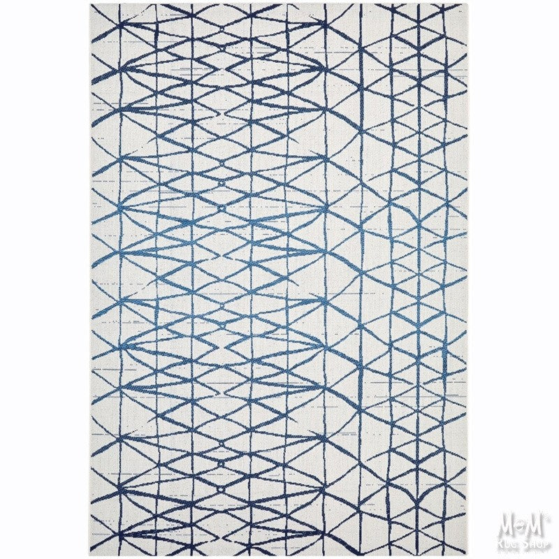 Prisma Geo Blue White