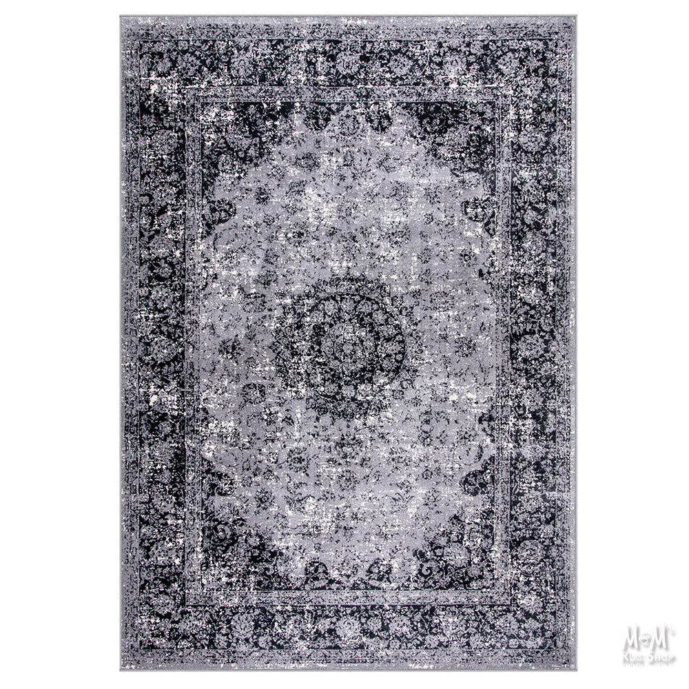 Rimini Medallion Light Grey Runner