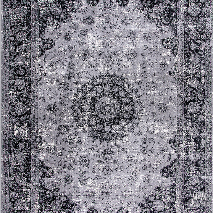 Rimini Medallion Light Grey Runner