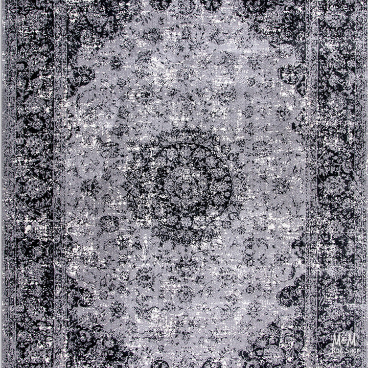 Rimini Medallion Light Grey Runner