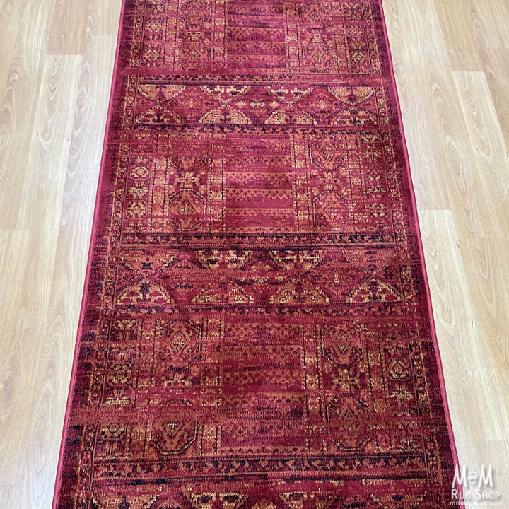 Rimini Red Runner 80 cm wide | $65 per metre
