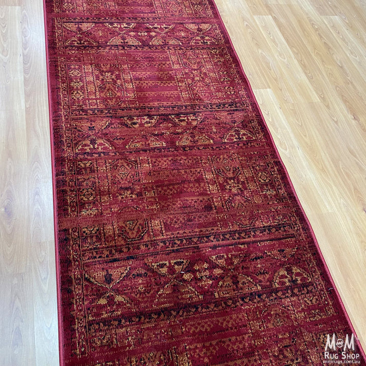 Rimini Red Runner 80 cm wide | $65 per metre