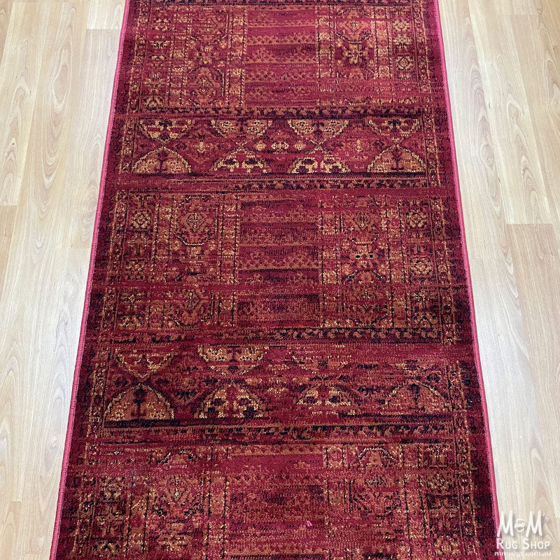 Rimini Red Runner 80 cm wide | $65 per metre