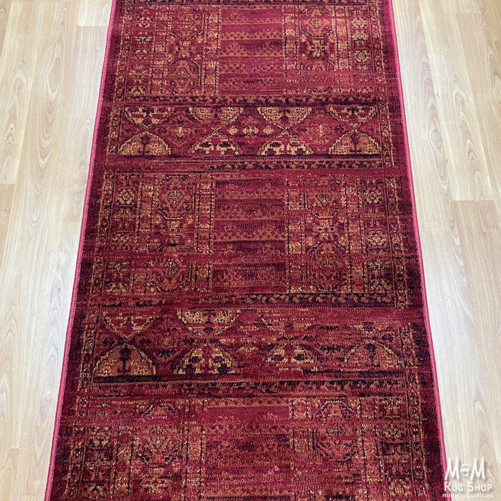 Rimini Red Runner 80 cm wide | $65 per metre