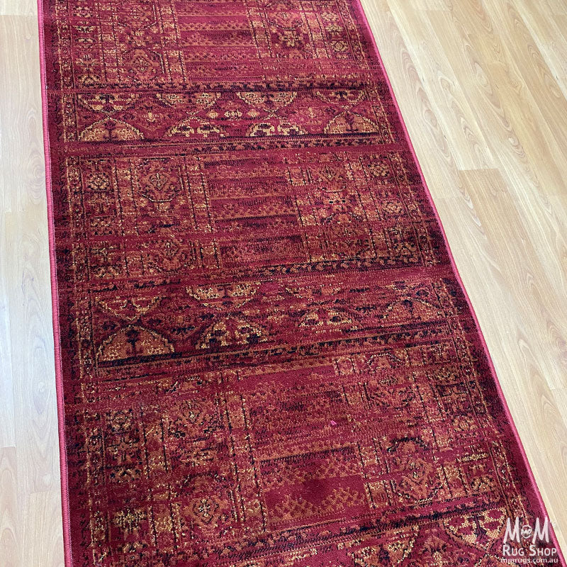 Rimini Red Runner 80 cm wide | $65 per metre-zoom-