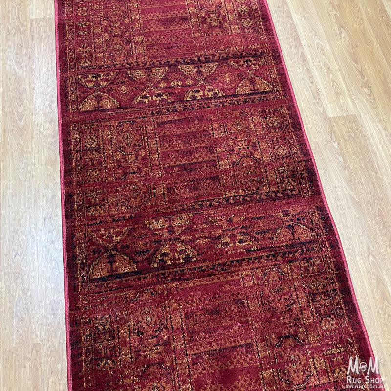 Rimini Red Runner 80 cm wide | $65 per metre