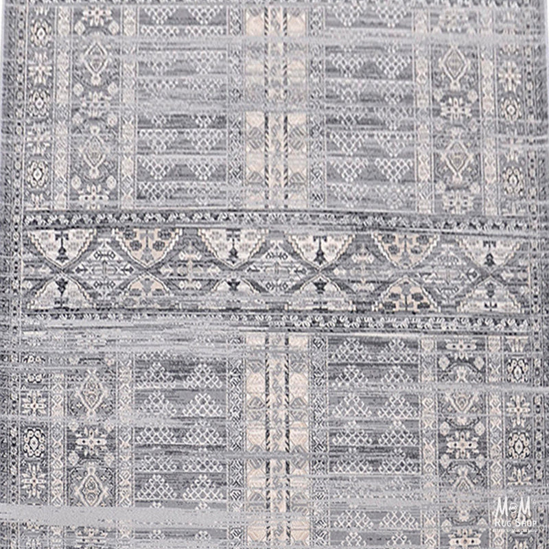 Rimini Silver Runner Rug-zoom-